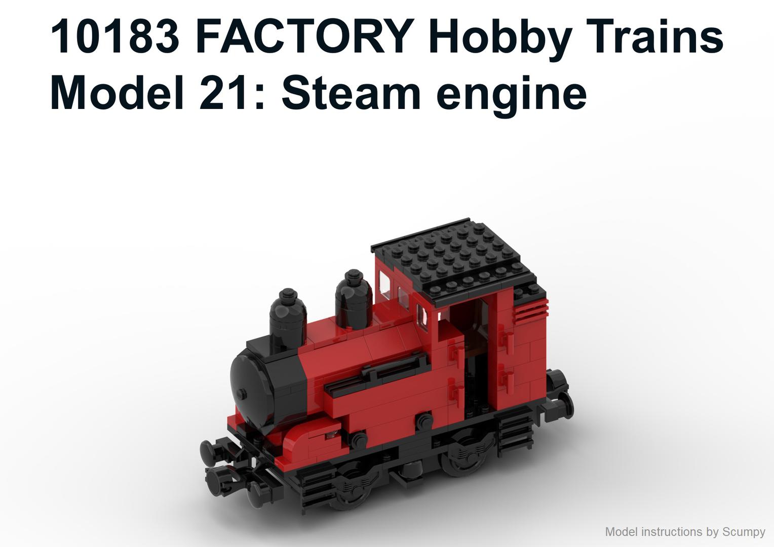 10183 Model 21: Steam engine