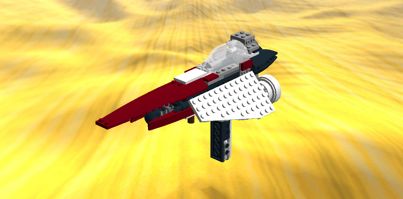 75004 alternate Delta-9 Jedi Starfighter alternate build