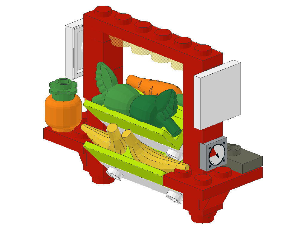 Supermarket: Produce Shelf