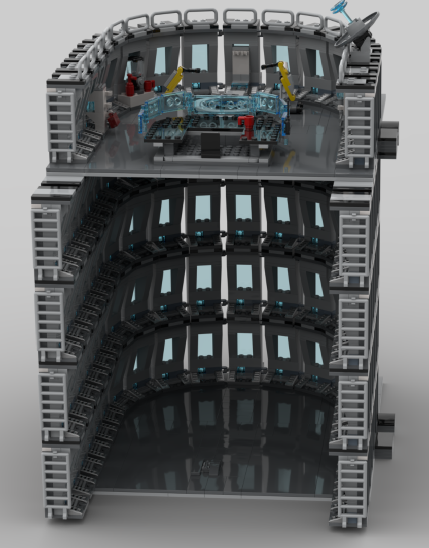 Iron Man Suit Display Expanded