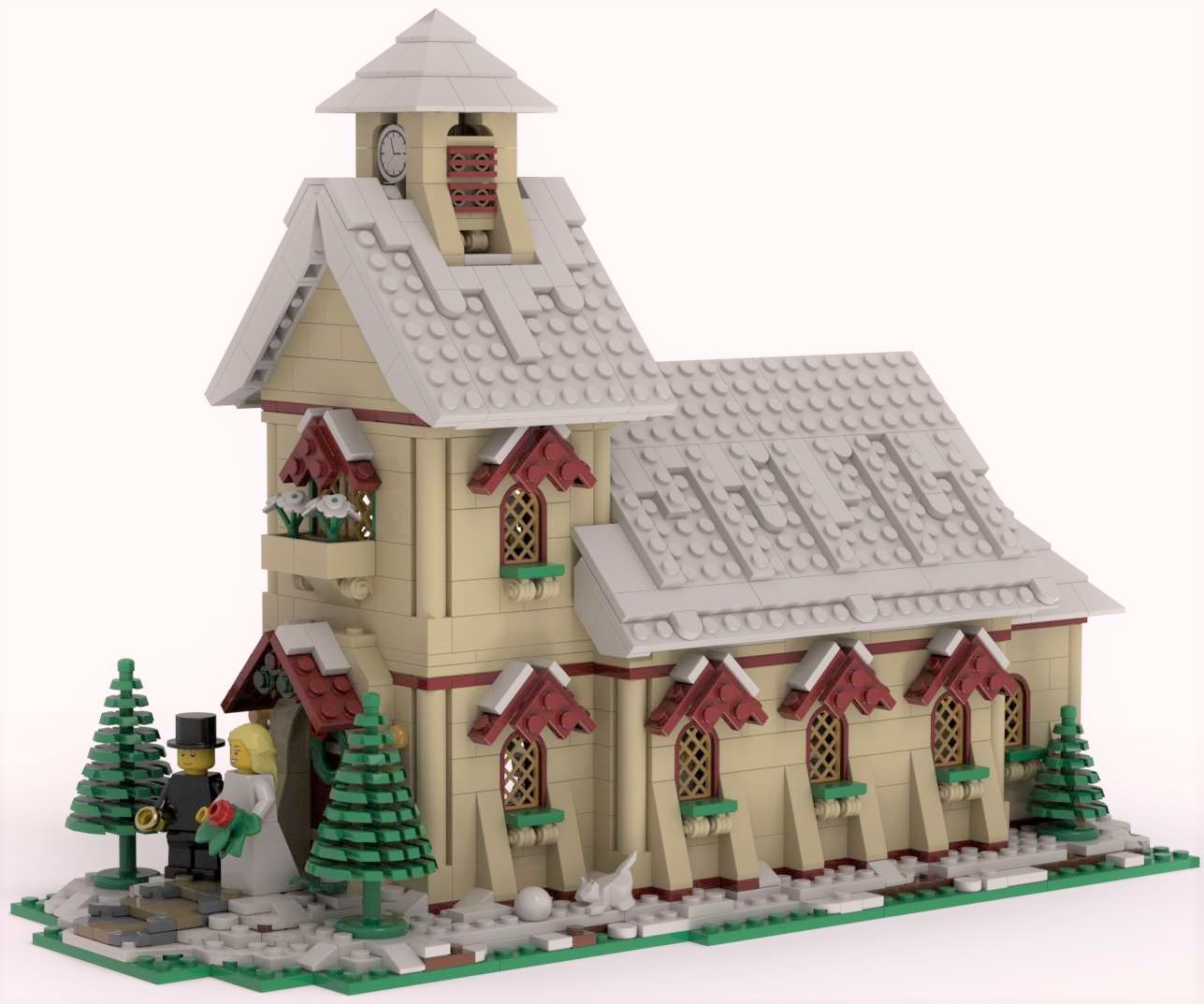 Winter Village Wedding Chapel