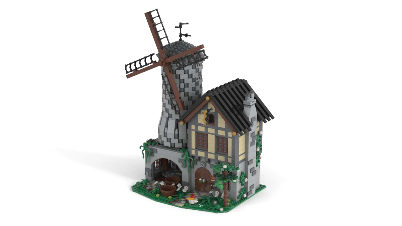Classic Castle - Motorized Windmill
