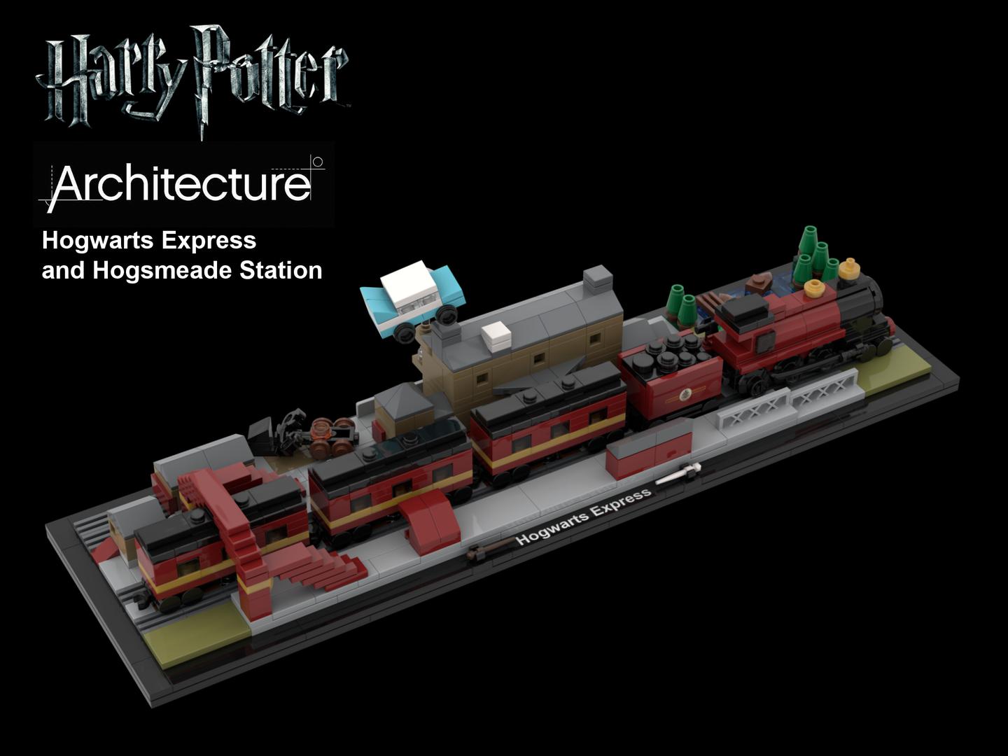 Hօgwarts Express And Hogsmeade Station Architecture