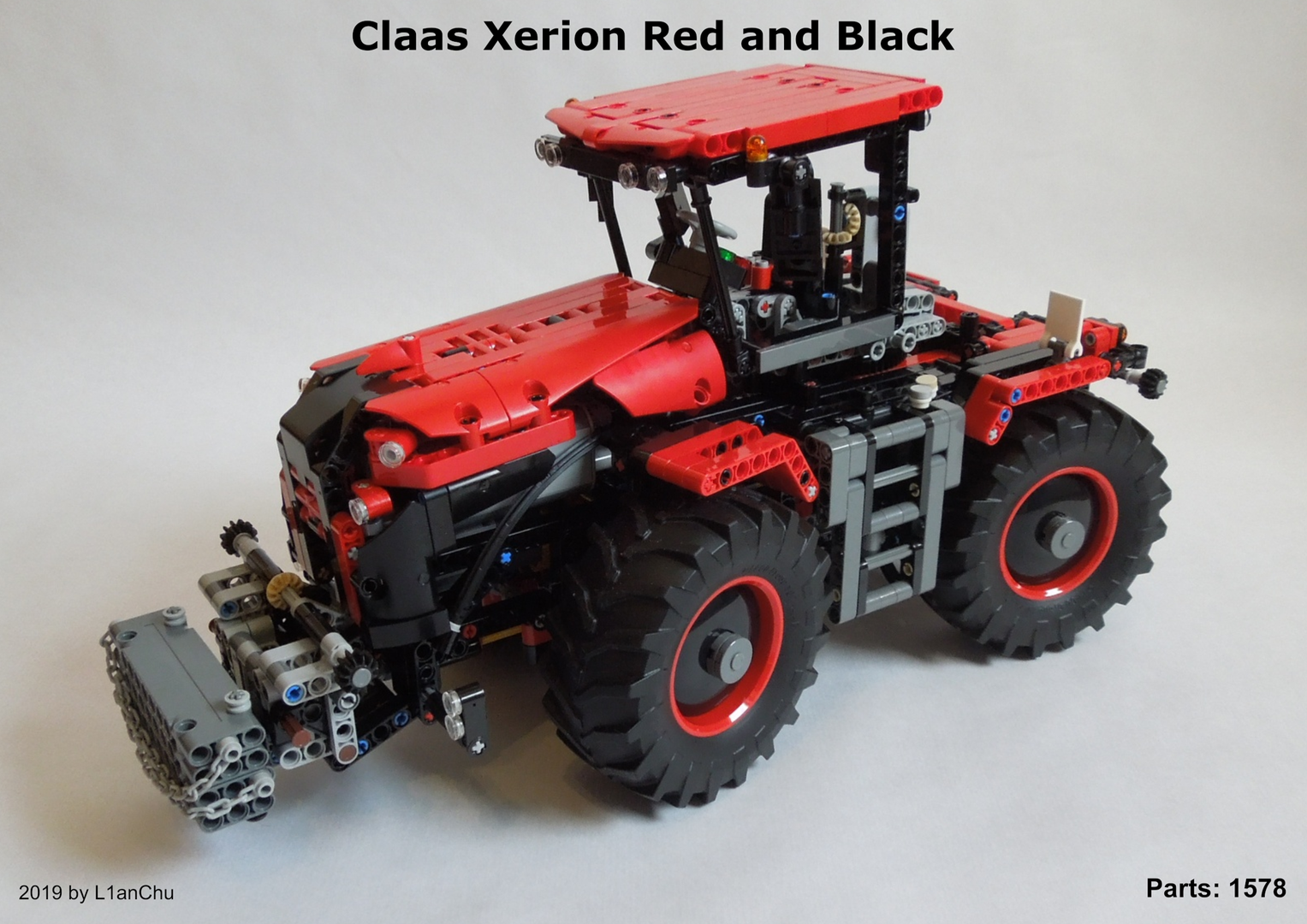 Claas Xerion Red and Black