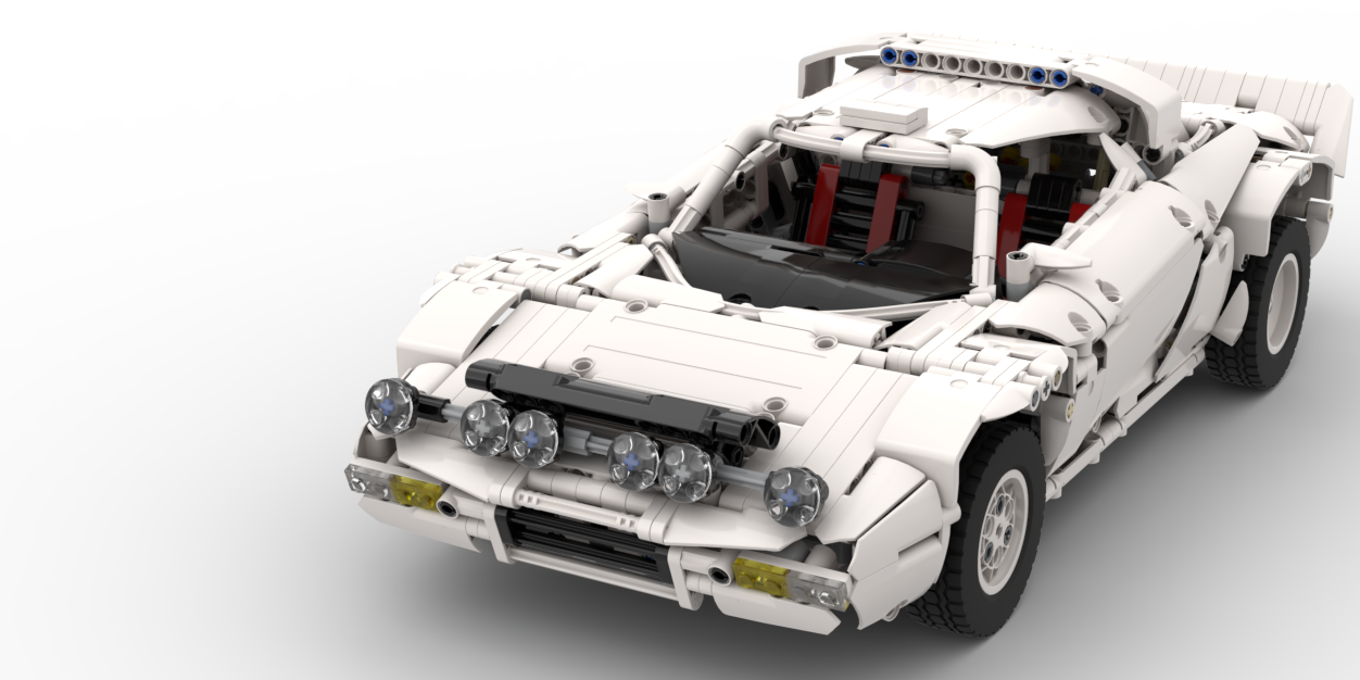 Lancia Stratos HF Group 4 Rally Car from 1974