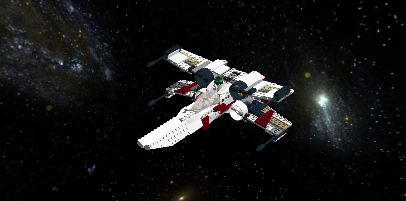 8088 alternate X-wing starfighter alternate build