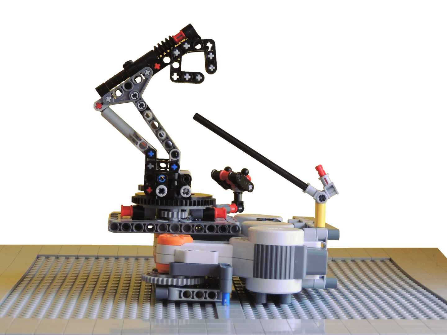 Mini Gamma: A 2 DOF robot arm made with NXT