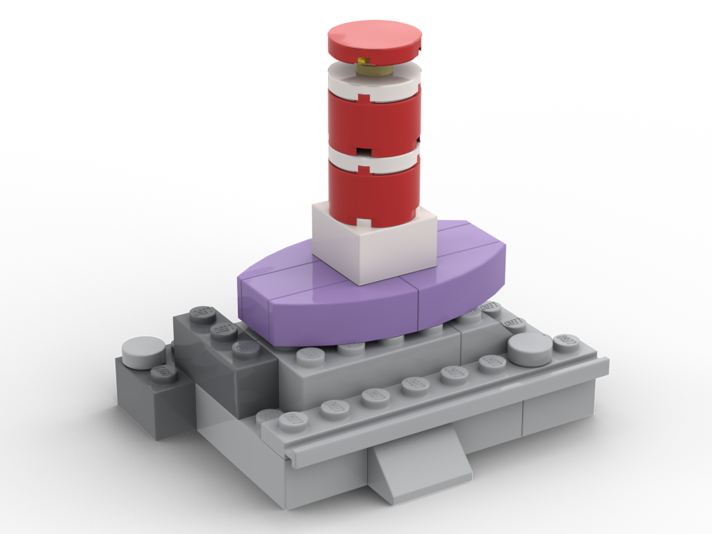 11005 Advent - Day 13 (girls') - Lighthouse on Lavender Field (MOC ...