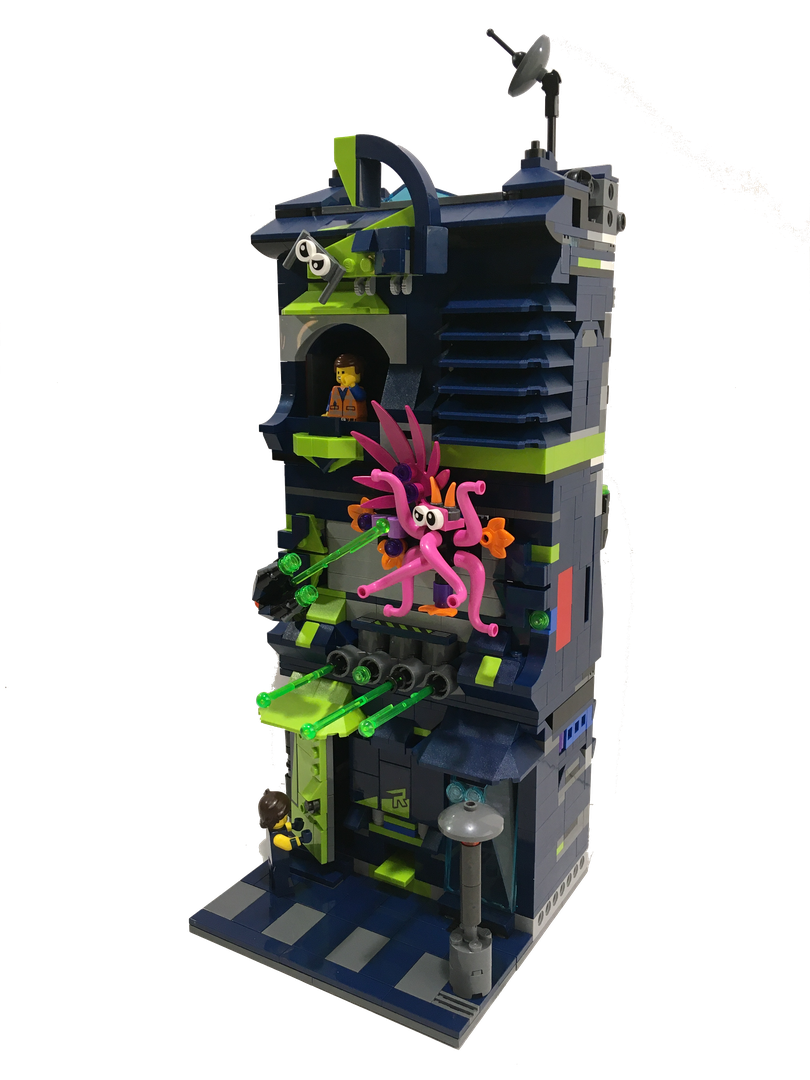 Rex's Space Arcade alternate build