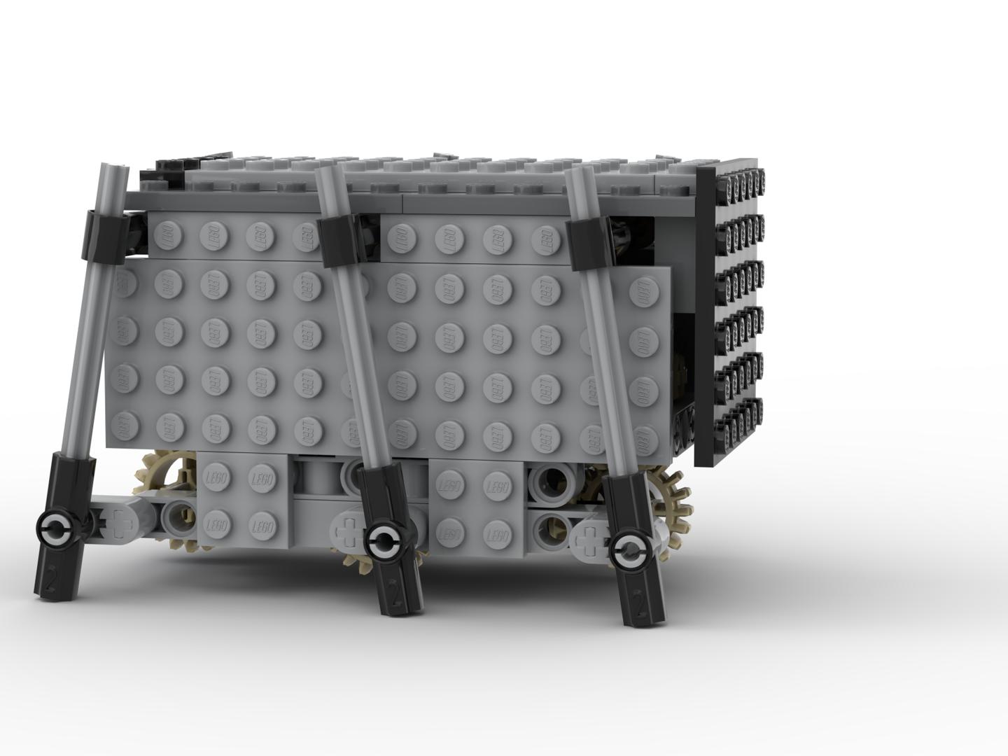 Hexapod: A six legged walking mechanism with LEGO