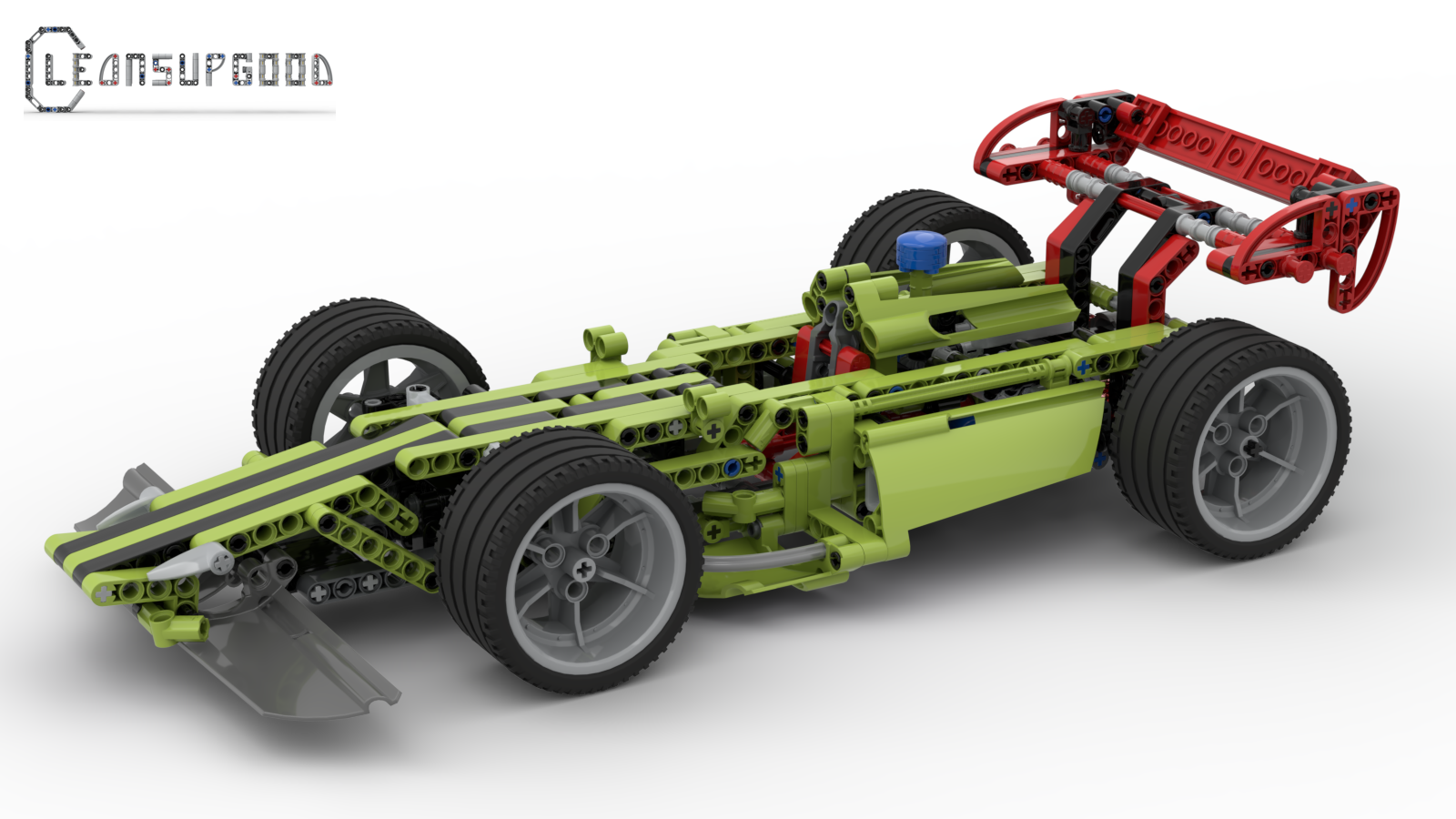 8649 C-Model: LIME MACHINE Formula Racer