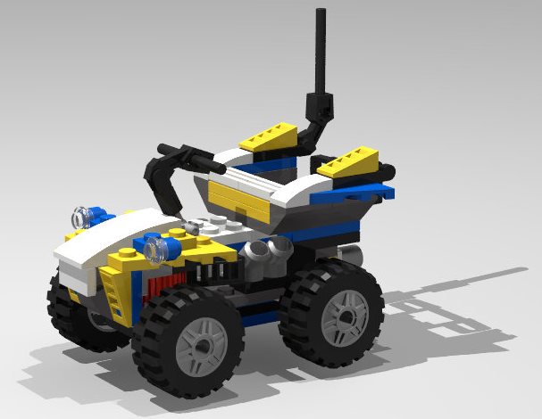 MOC 31087 - Quad Transporter