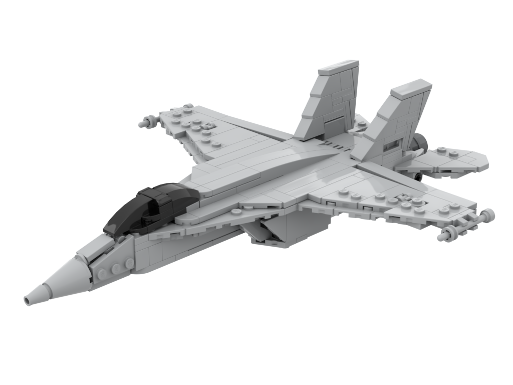 F/A18F Super Hornet Microfig Scale