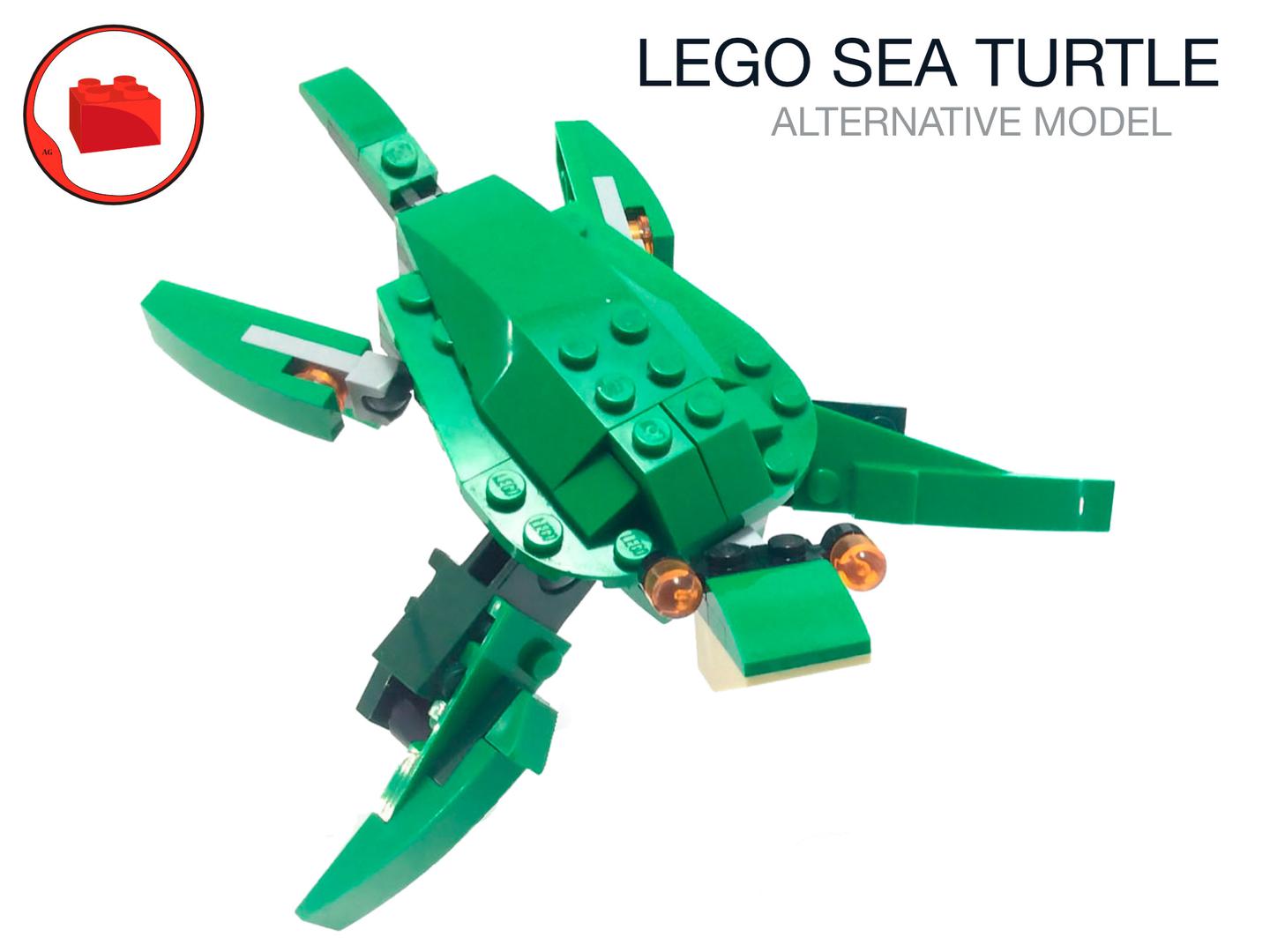 LEGO CREATOR 31058 Sea Turtle - MOC, Alternative Model