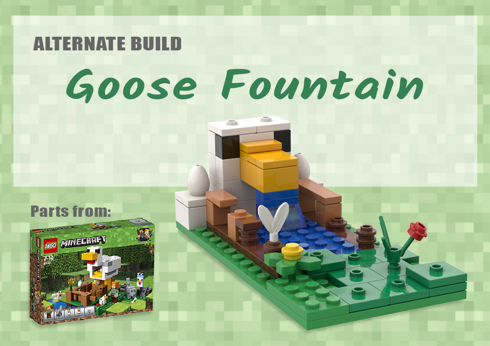 Goose Fountain alternate build