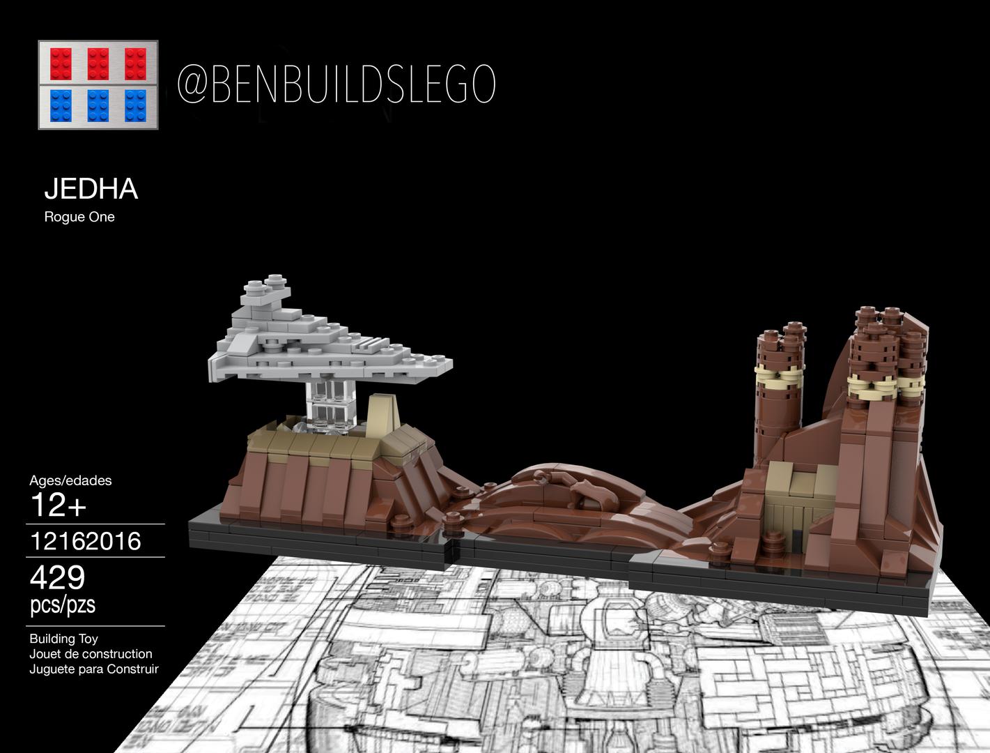 SW - Jedha Skyline