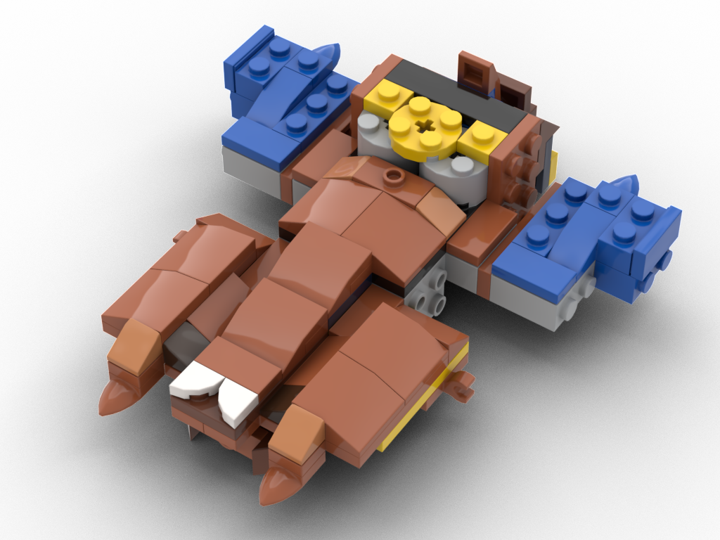 Royal Beast Spaceship Alternate of 41596 alternate build