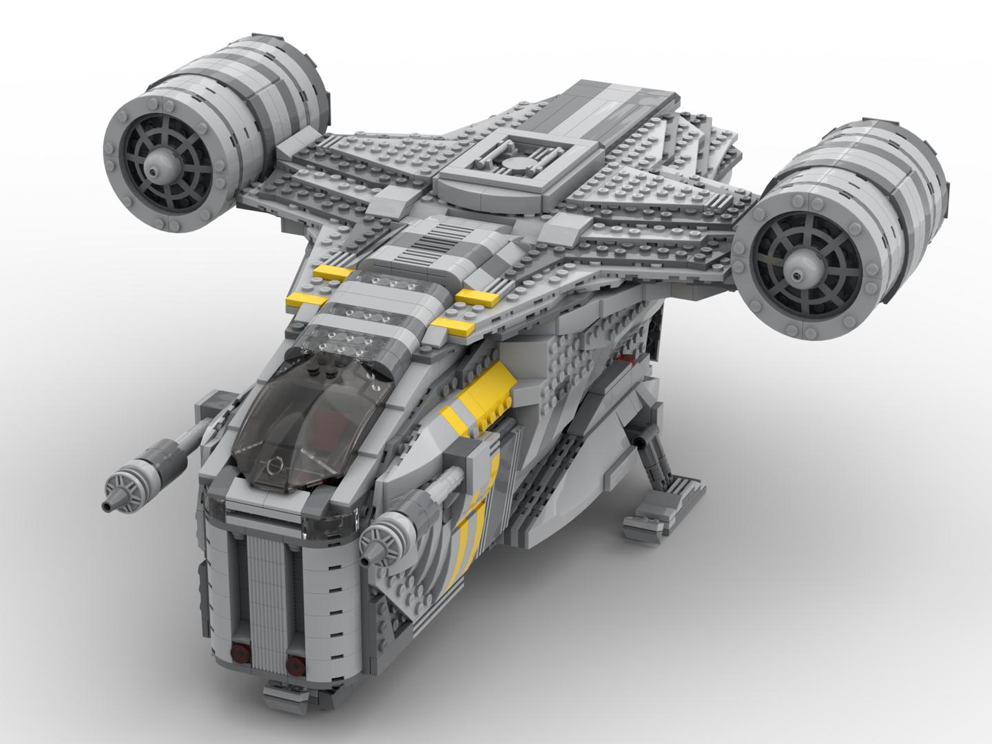 Mandalorian Razor Crest - Updated Version