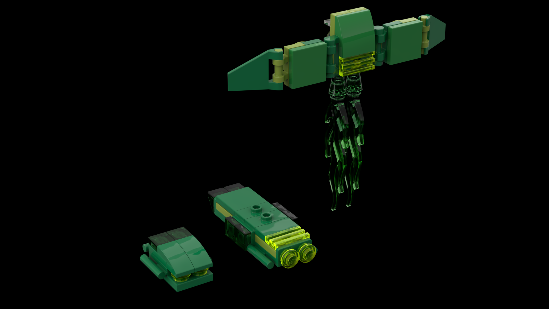 Green Lantern Constructs - Transportation