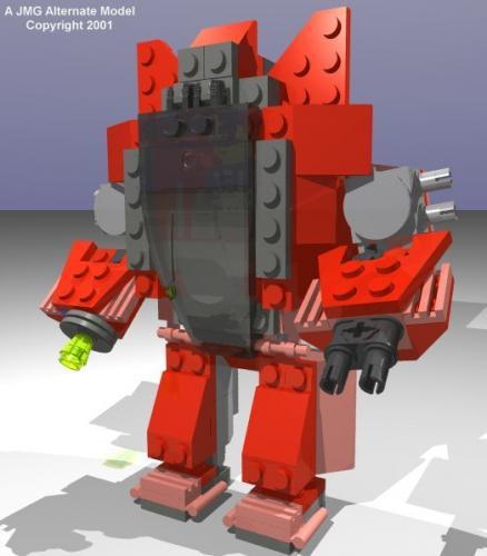 Shinkitsune - 7314 Recon Mech Alternate Model