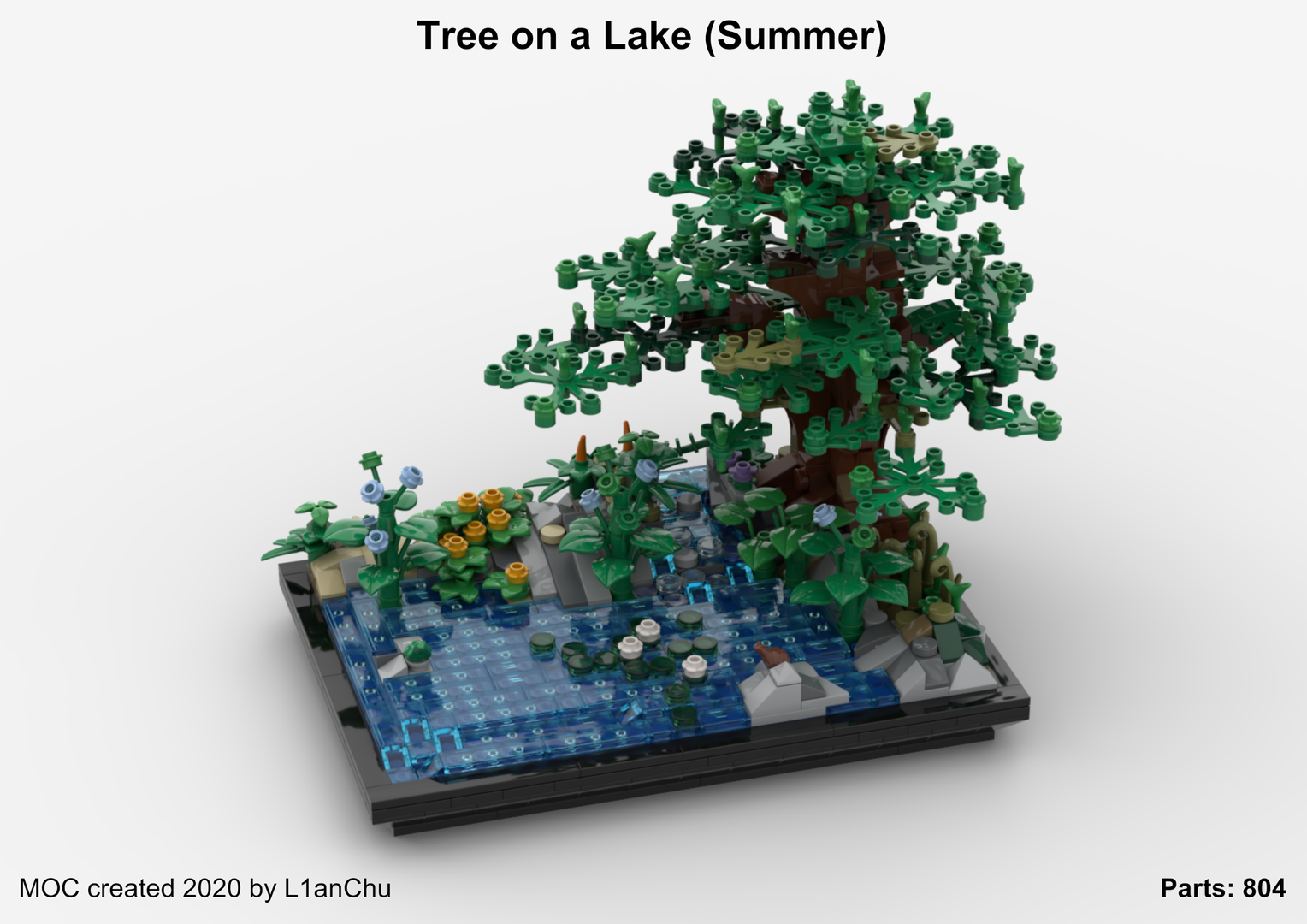 Tree on a Lake Summer