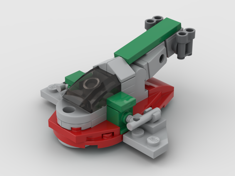 Slave 1 [Micro Scale] (MOC-33978) - LEGO MOC | MOC Tracker