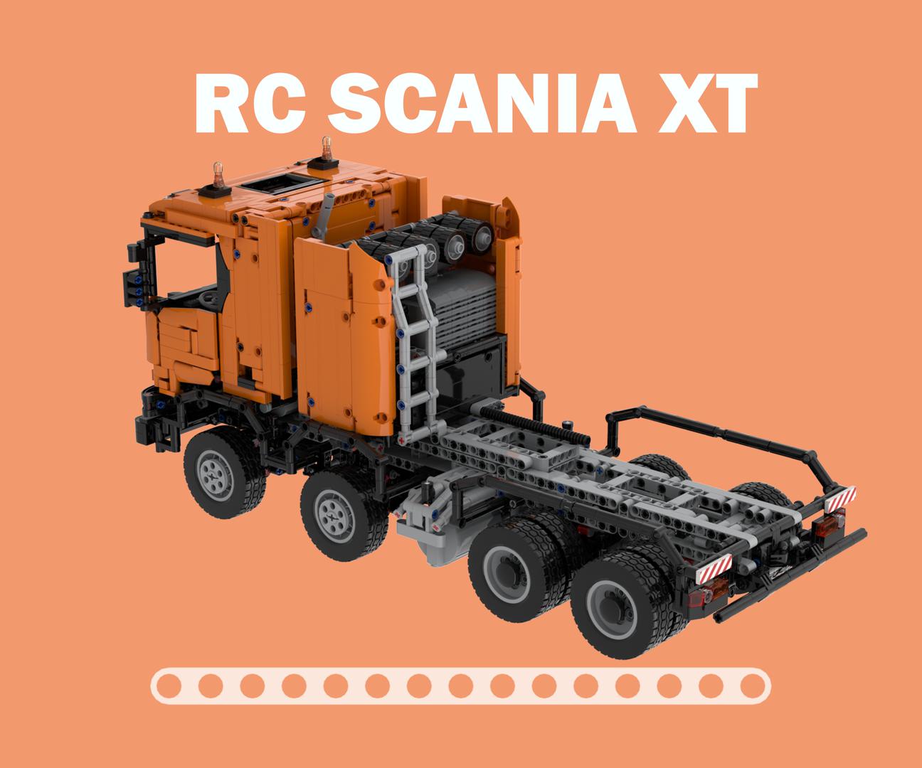 Heavy haulage module for Scania XT