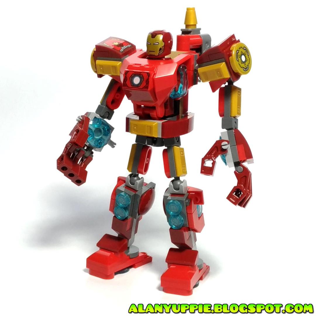 Transformer Hovertank from Iron Man Mech 76140 alternate build