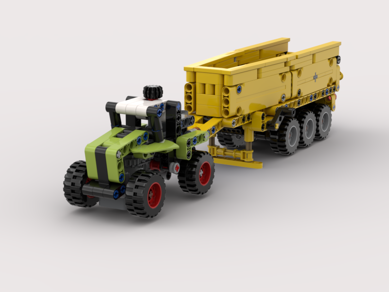 3 Axle trailer for claas 42102