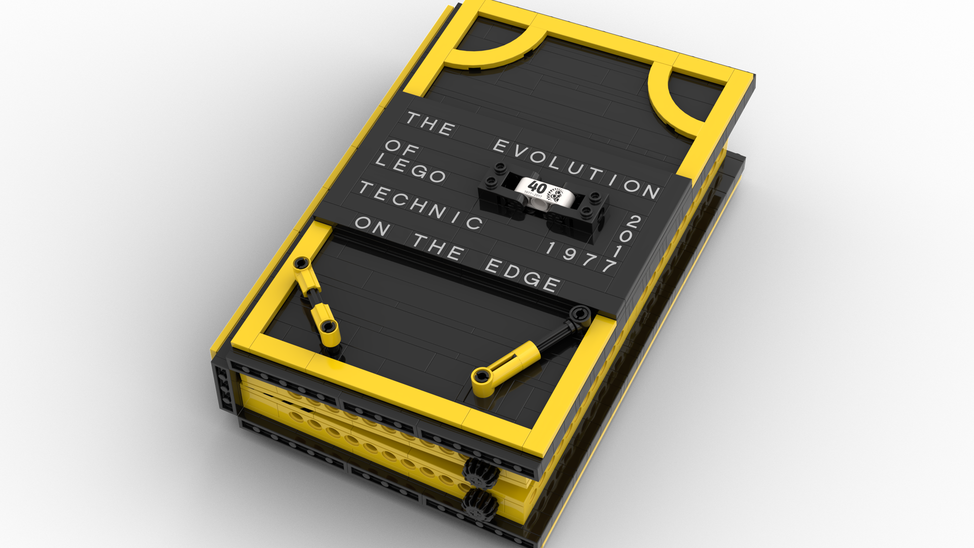 LEGO Pop up book Technic sytle