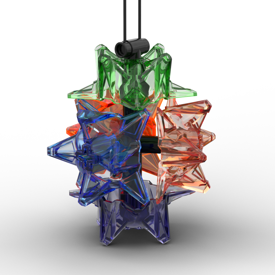 X-MAS lego star for christmas tree