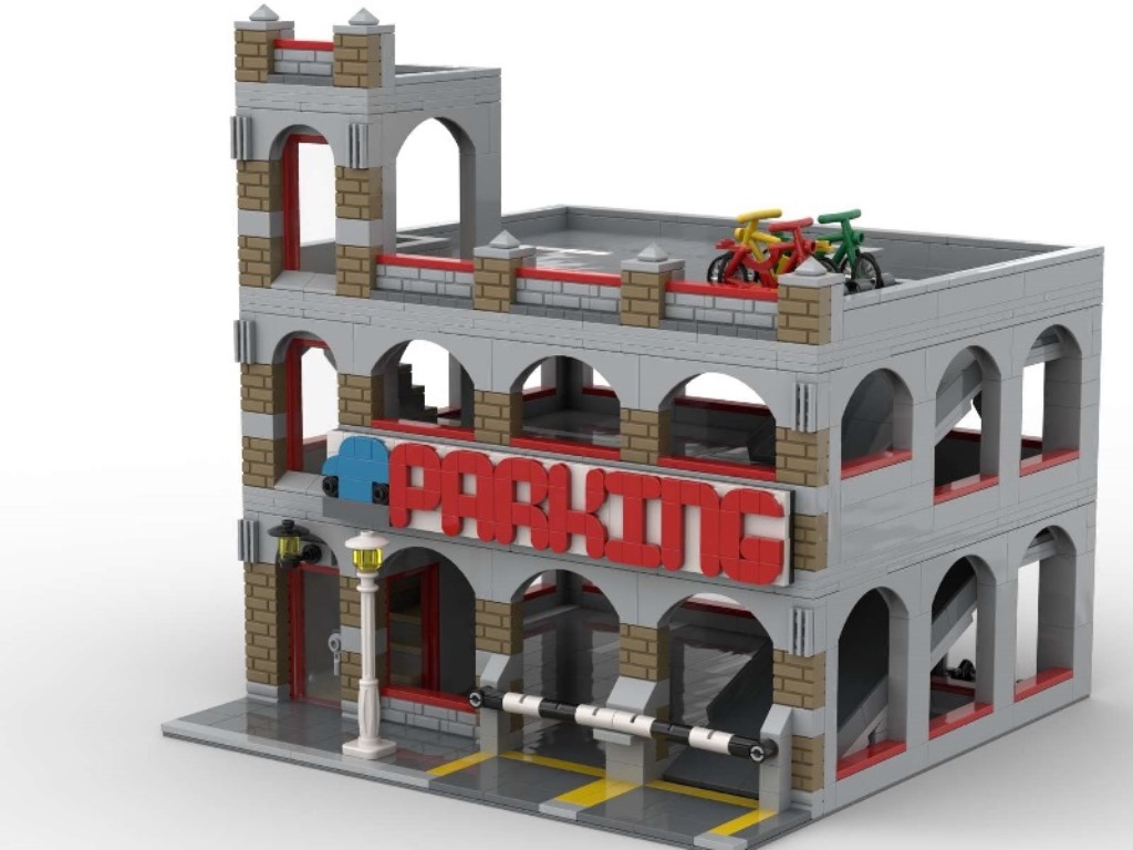 Modular Small Car Parking Garage