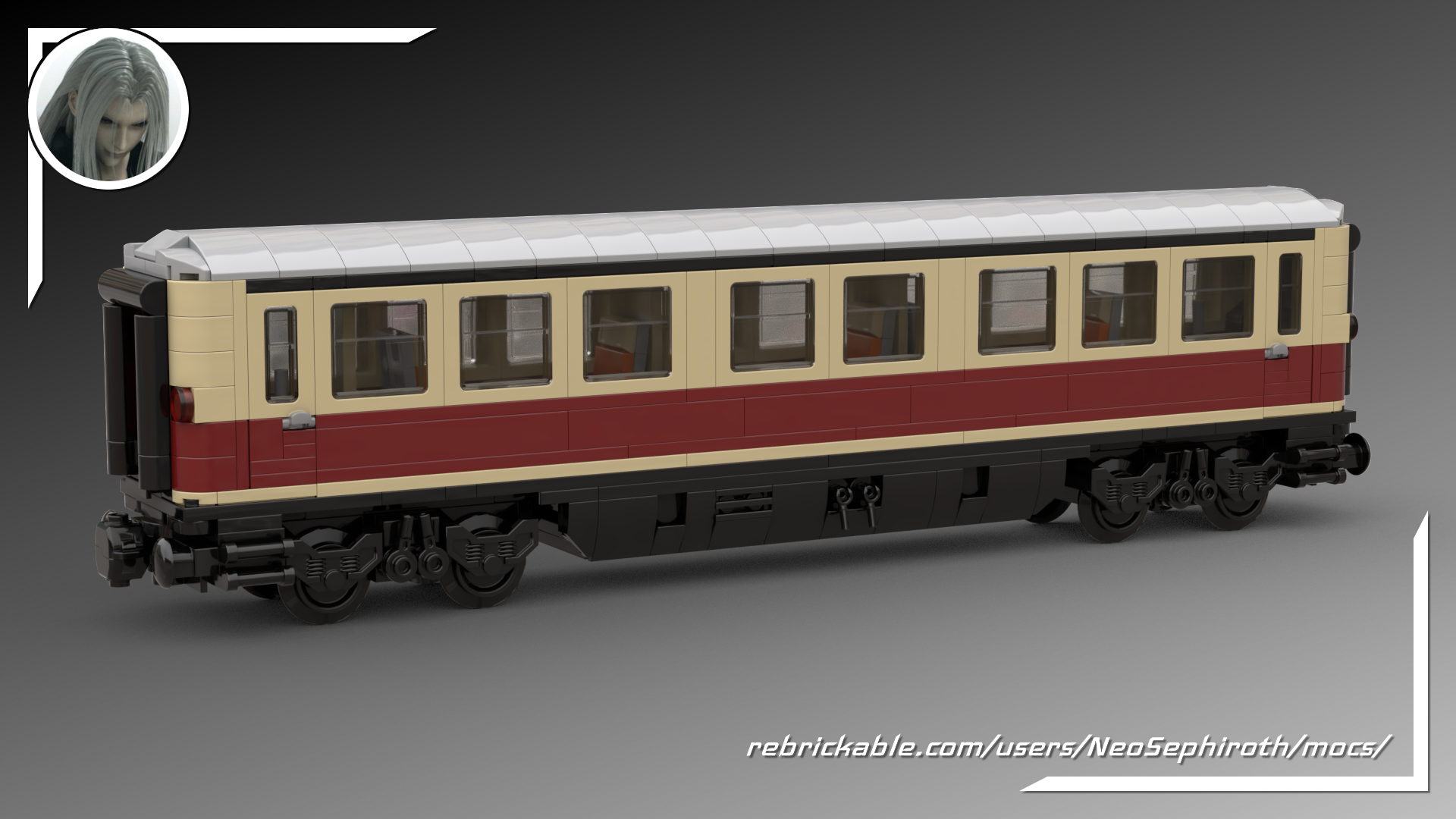 Rheingold 1st Class passenger wagon