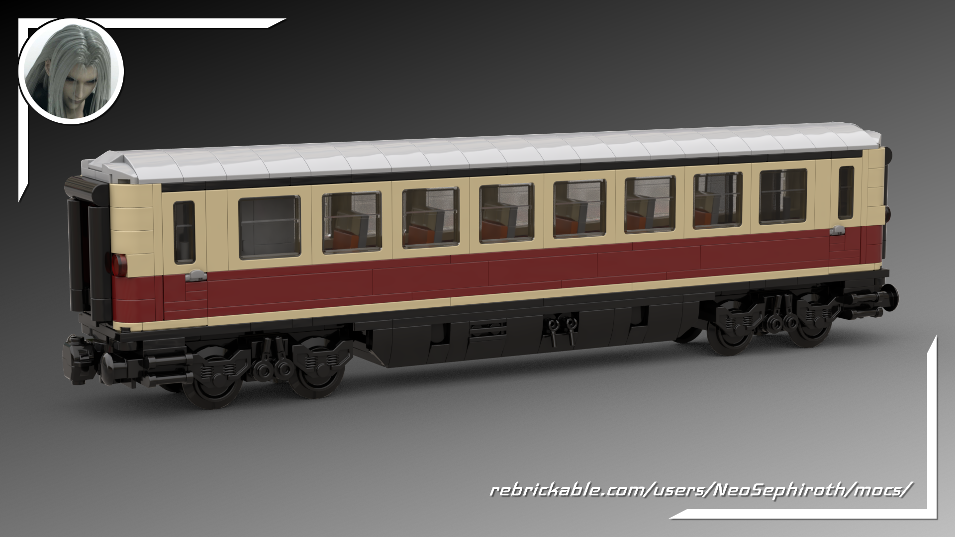 Rheingold 2nd Class passenger wagon