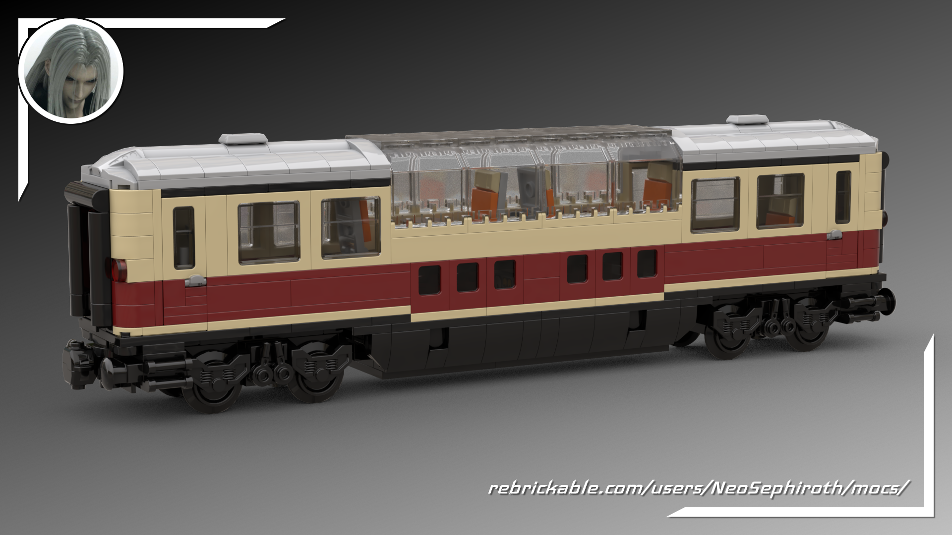 Rheingold panorama passenger wagon