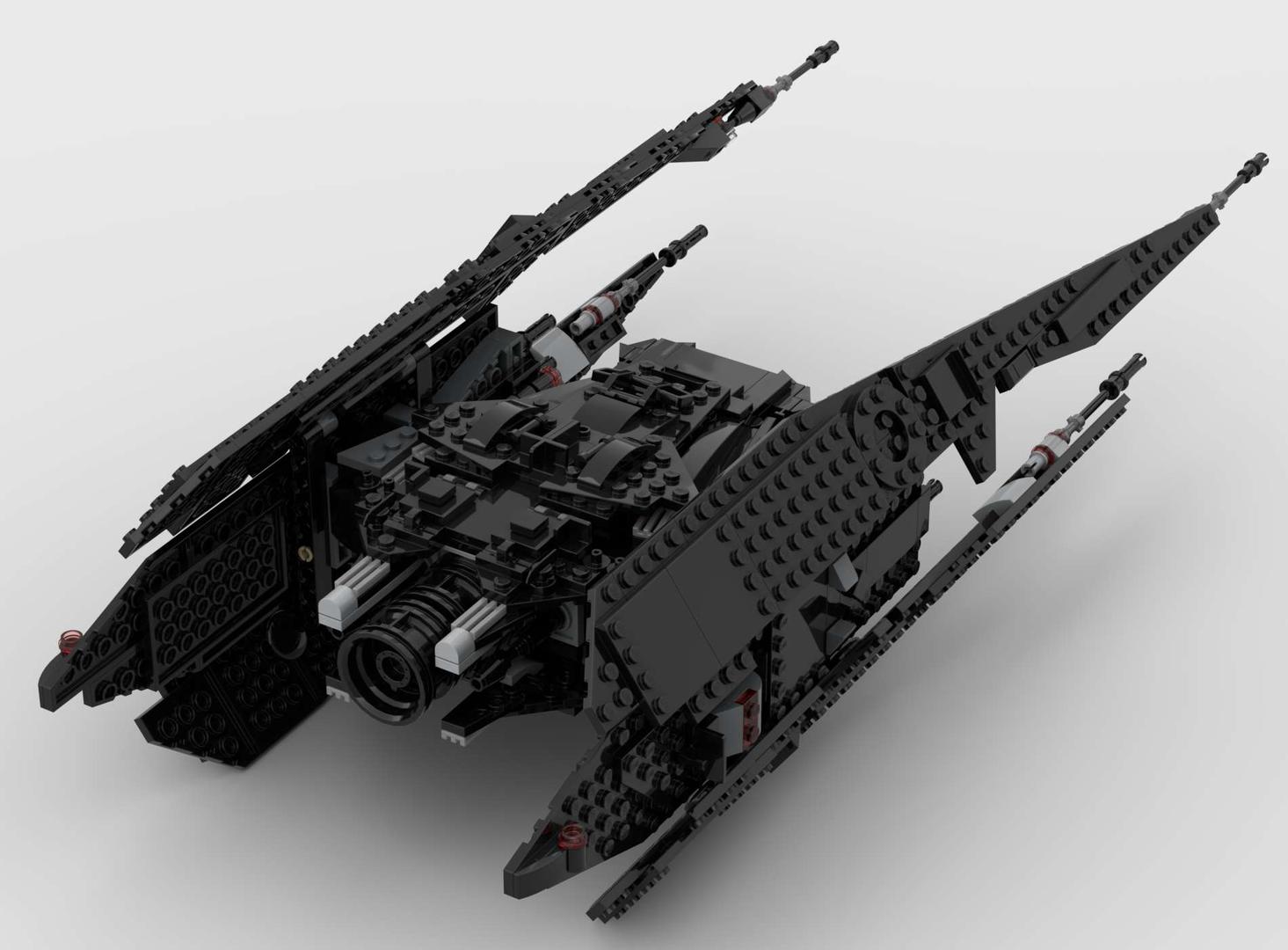 75256 - Tie Silencer - Knights of Ren Edition