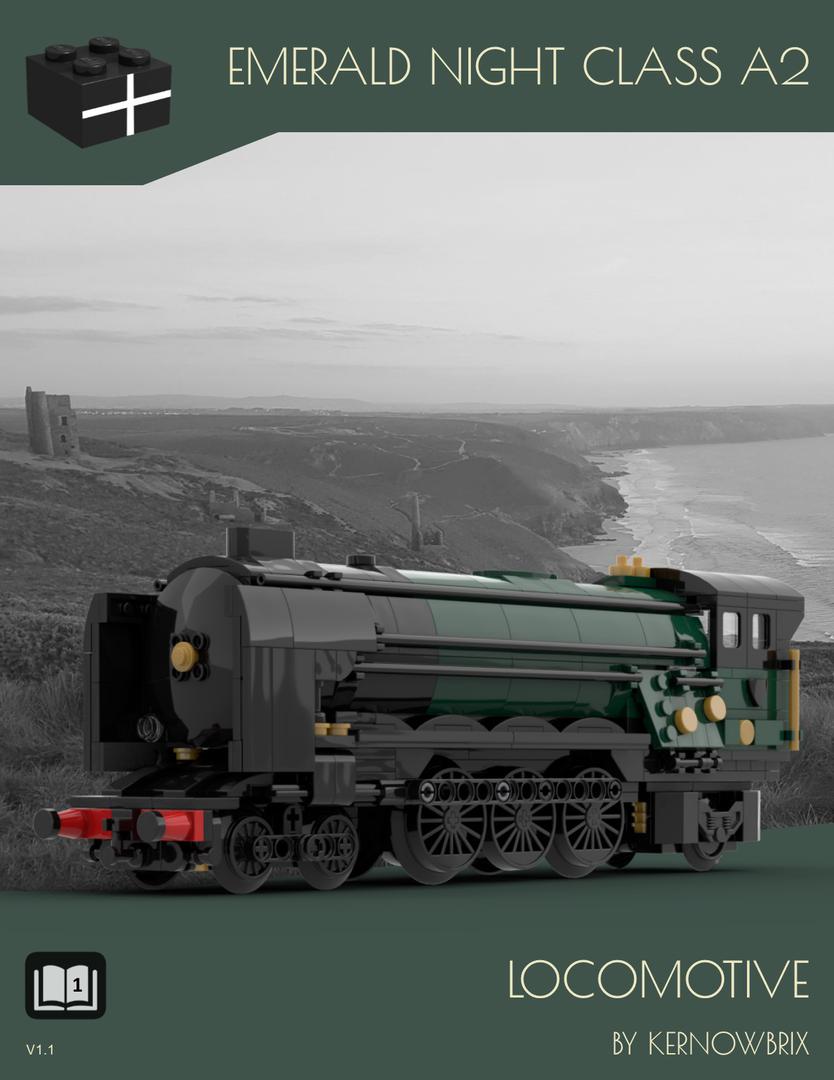 Emerald Night Class A2 Locomotive