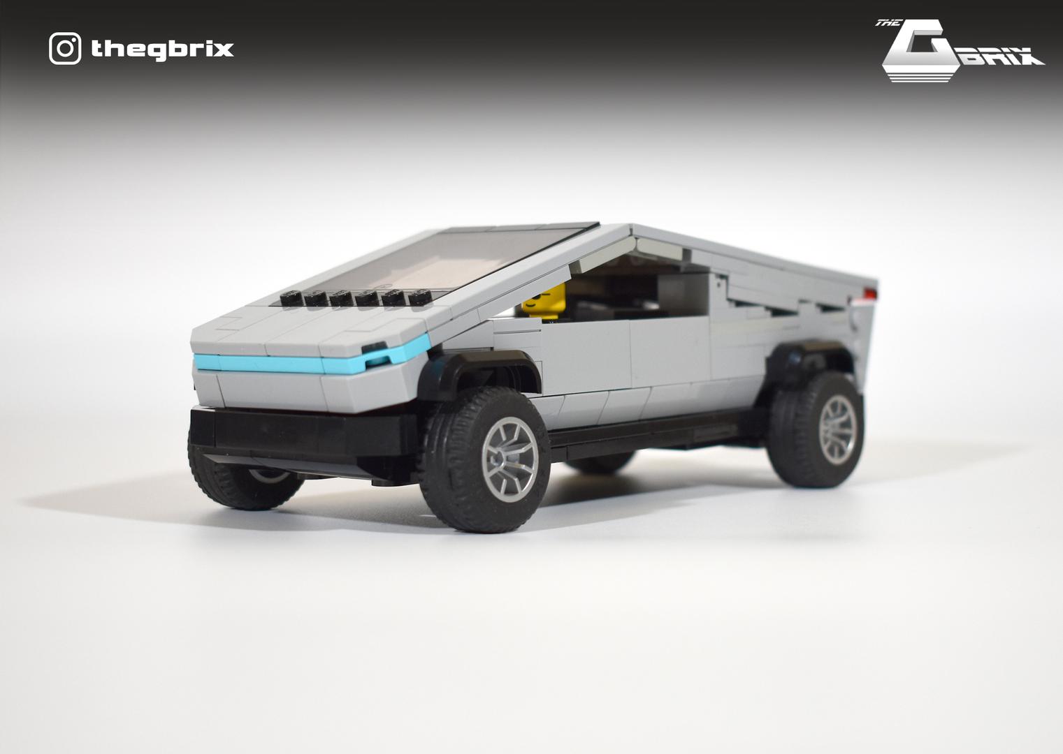 CYBERTRUCK - 8 stud wide