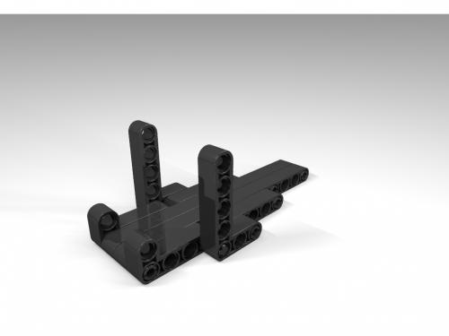 Minimalistic tablet stand (Technic)