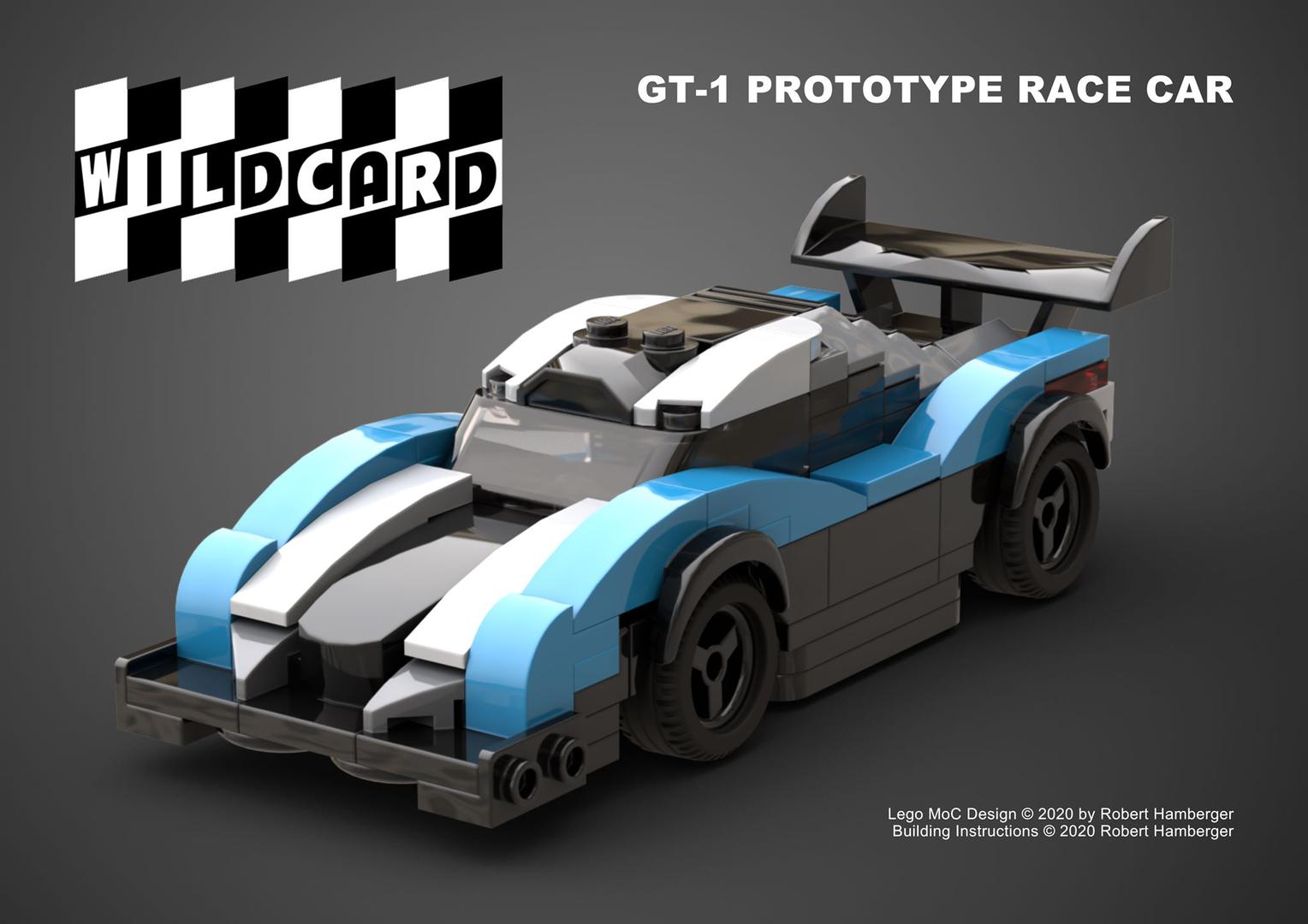 Wildcard - A city-scaled racecar MoC