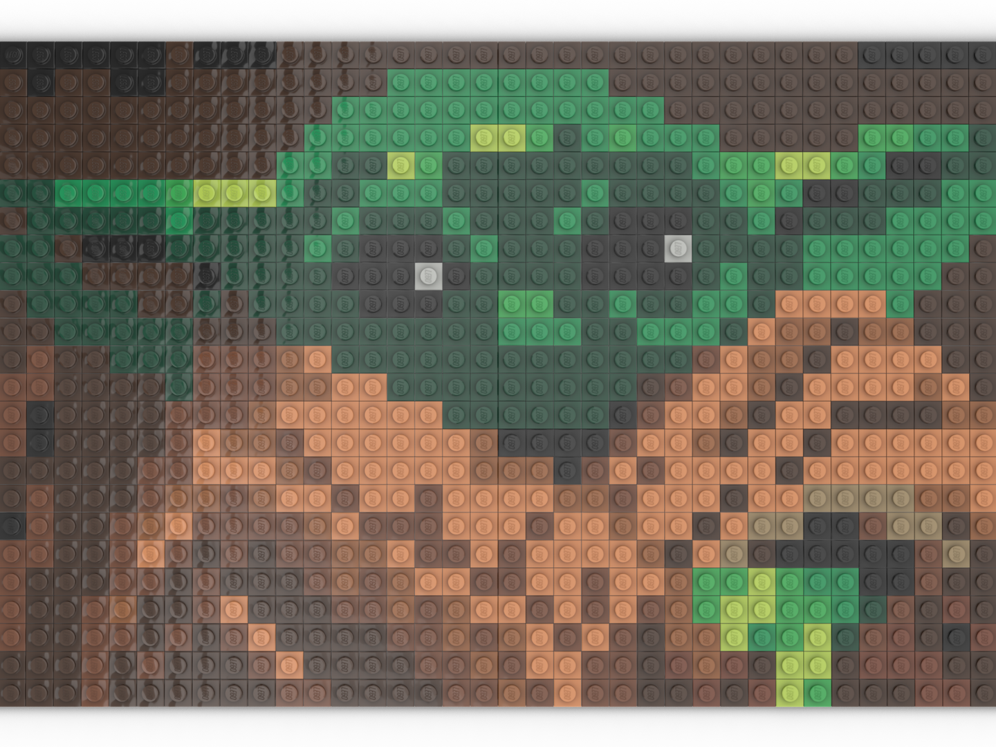 BBY Yoda - The Child Mosaic