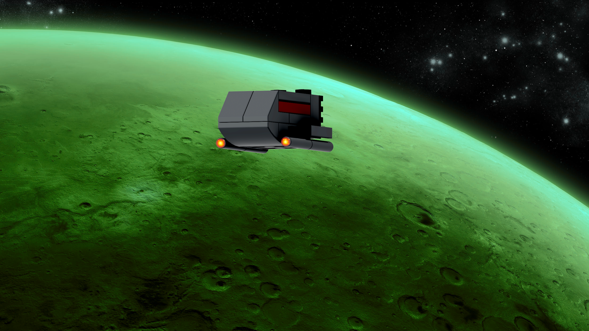 STAR TREK Galileo Shuttlecraft (Micro)