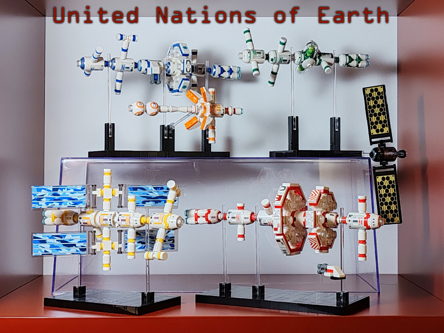 United Nations of Earth - Colonial Fleet (Microscale) Updated Version