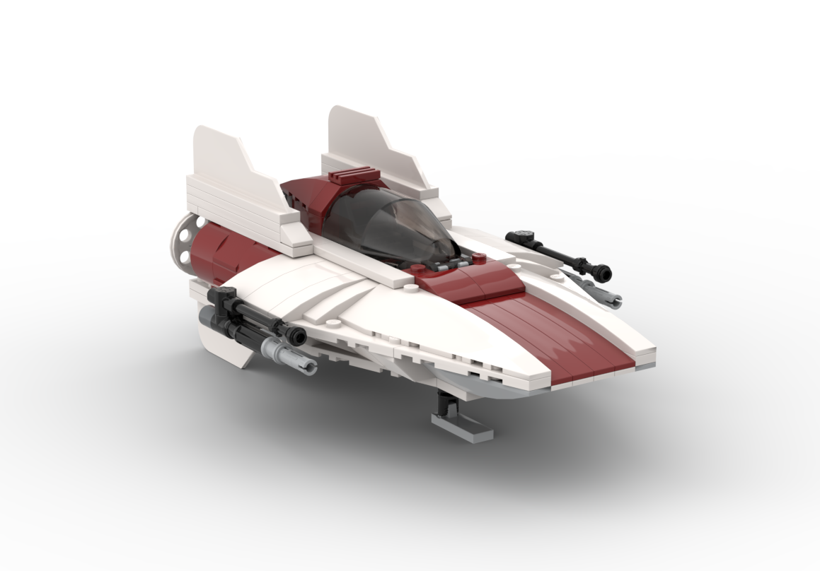A-wing - Best of both worlds (minifig sc.)