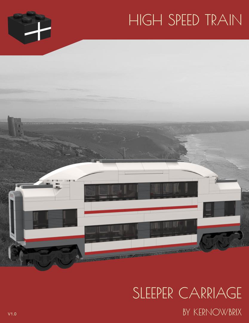 High Speed Train Sleeper Coach