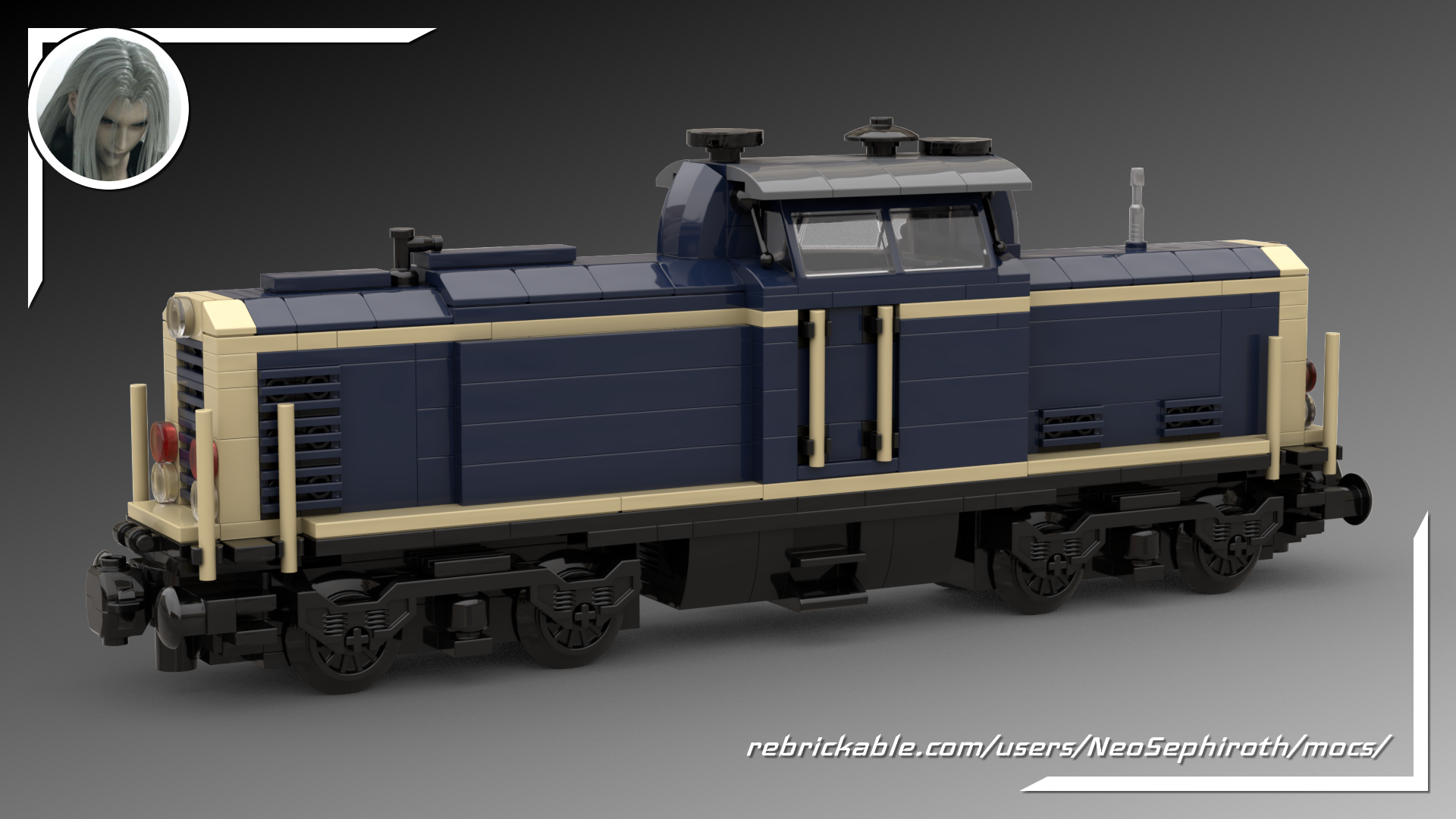 V100 German Cargo Locomotive