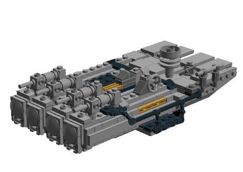Quad Mk. IX Torpedo Tubes