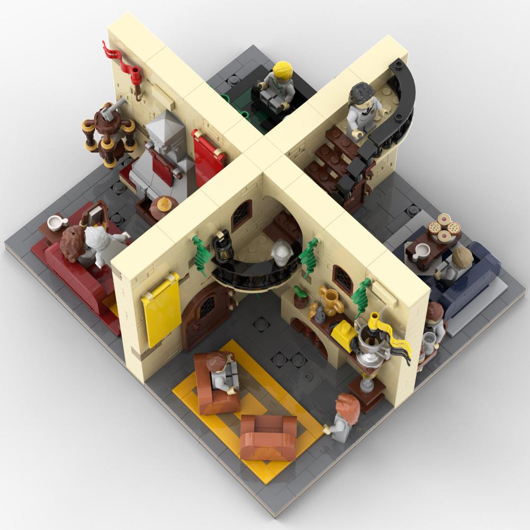 Harry Pօtter Common Room MOC Playset