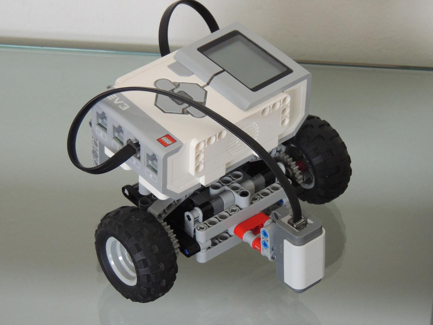 Single motor line follower with EV3