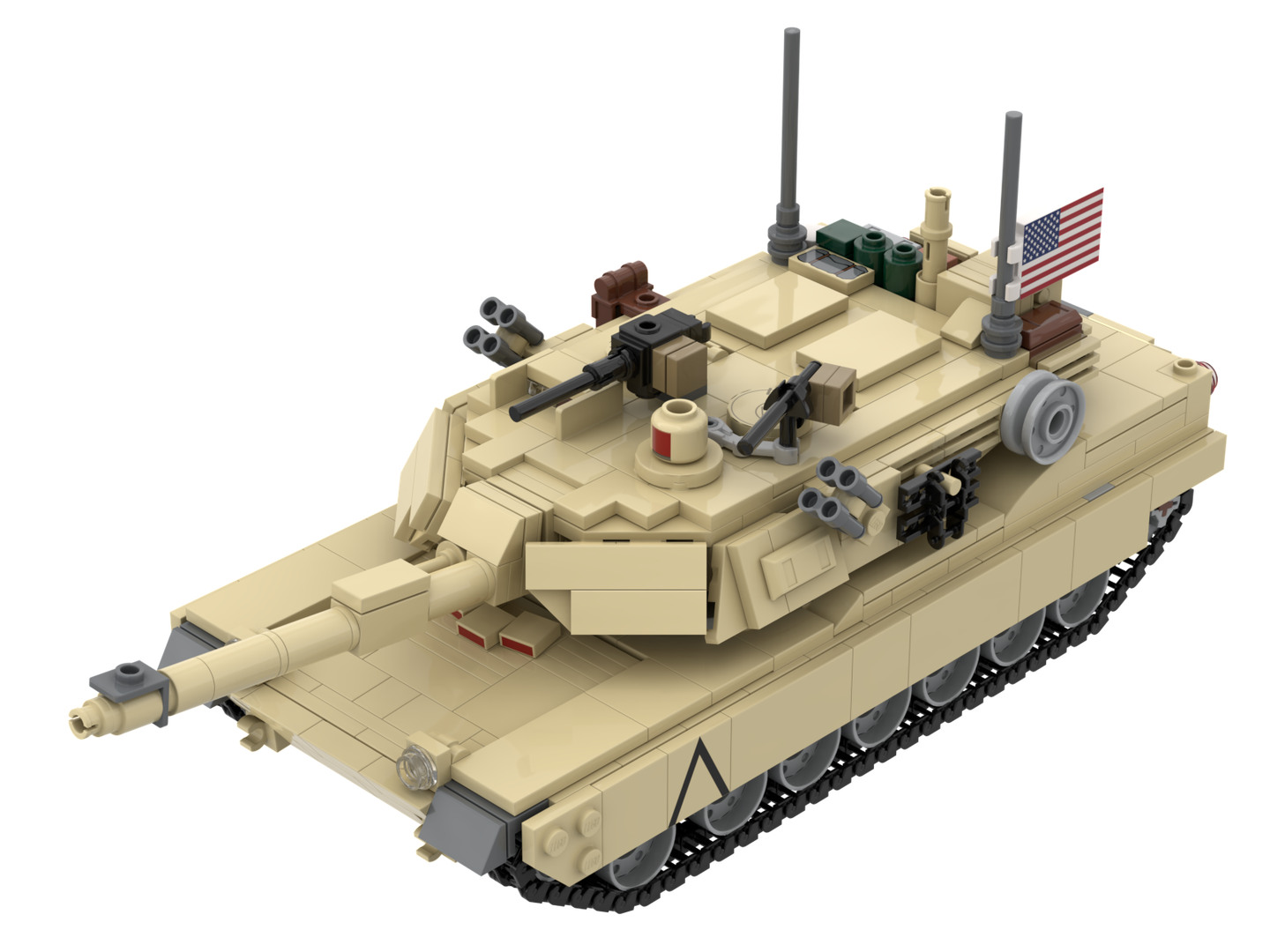 M1A2 Abrams Tank w/ interior